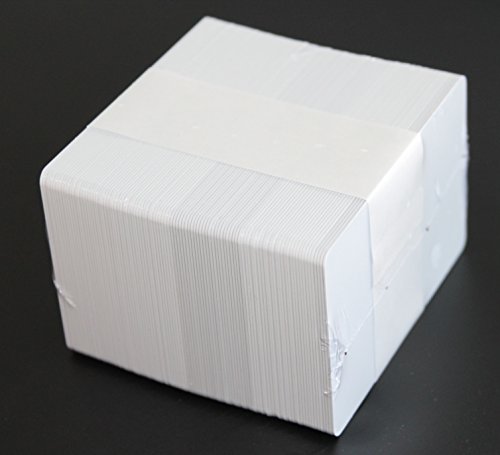 CardPlus PVC Plastikkarte, weiß (VPE: 100 Stück) von CardPlus