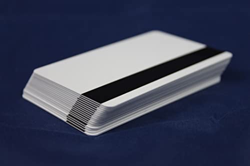 CardPlus PVC Plastikkarte mit HiCo Magnetstreifen 4.000Oe, weiß (VPE 500 Stk.) von CardPlus
