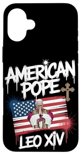 Christliche Flagge von Papst Leo XIV Hülle für iPhone 16 Plus Christliche Flagge von Papst Leo XIV Hülle für iPhone 16 Plus von Cardinal Robert Prevost Pope Leo XIV Tees & Gifts