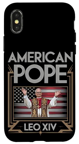 Papst Leo XIV American Papst Christian Catholic Fan Hülle für iPhone X/XS von Cardinal Robert Prevost Pope Leo XIV Tees & Gifts