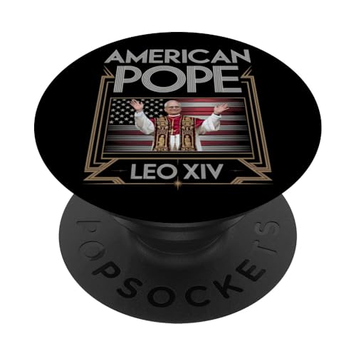 Papst Leo XIV American Papst Christian Catholic Fan PopSockets Klebender PopGrip Papst Leo XIV American Papst Christian Catholic Fan PopSockets Klebender PopGrip von Cardinal Robert Prevost Pope Leo XIV Tees & Gifts