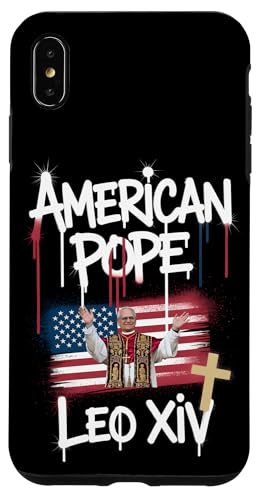 Papst Leo XIV Amerikanischer Papst Christlich Katholisch Pop Art Hülle für iPhone XS Max von Cardinal Robert Prevost Pope Leo XIV Tees & Gifts