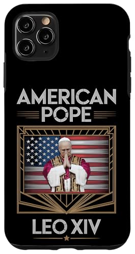Papst Leo XIV. Amerikanischer Papst Christlich Katholisch Hülle für iPhone 11 Pro Max Papst Leo XIV. Amerikanischer Papst Christlich Katholisch Hülle für iPhone 11 Pro Max von Cardinal Robert Prevost Pope Leo XIV Tees & Gifts