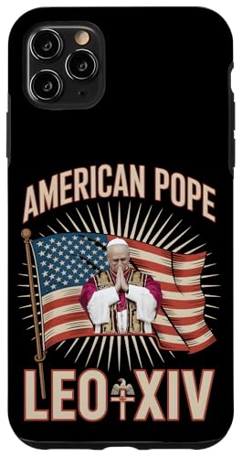 Papst Leo XIV. Amerikanischer Papst Christlich Katholisch Hülle für iPhone 11 Pro Max Papst Leo XIV. Amerikanischer Papst Christlich Katholisch Hülle für iPhone 11 Pro Max von Cardinal Robert Prevost Pope Leo XIV Tees & Gifts