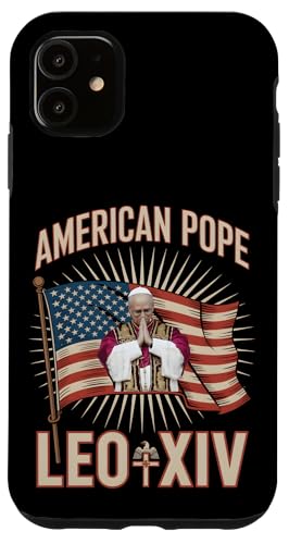 Papst Leo XIV. Amerikanischer Papst Christlich Katholisch Hülle für iPhone 11 Papst Leo XIV. Amerikanischer Papst Christlich Katholisch Hülle für iPhone 11 von Cardinal Robert Prevost Pope Leo XIV Tees & Gifts