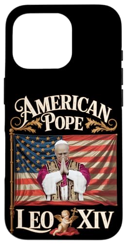 Papst Leo XIV. Amerikanischer Papst Christlich Katholisch Hülle für iPhone 16 Pro Papst Leo XIV. Amerikanischer Papst Christlich Katholisch Hülle für iPhone 16 Pro von Cardinal Robert Prevost Pope Leo XIV Tees & Gifts