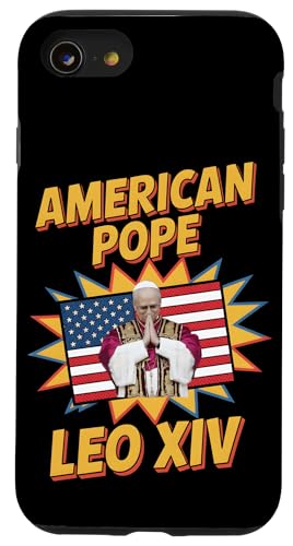 Papst Leo XIV. Amerikanischer Papst Christlich Katholisch Hülle für iPhone SE (2020) / 7 / 8 von Cardinal Robert Prevost Pope Leo XIV Tees & Gifts