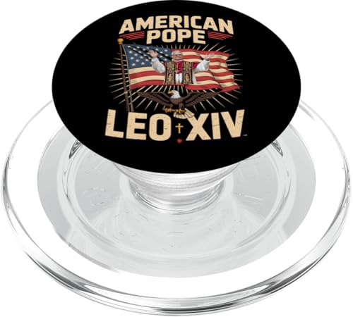 Papst Leo XIV. Amerikanischer Papst Christlich Katholisch PopSockets PopGrip für MagSafe Papst Leo XIV. Amerikanischer Papst Christlich Katholisch PopSockets PopGrip für MagSafe von Cardinal Robert Prevost Pope Leo XIV Tees & Gifts