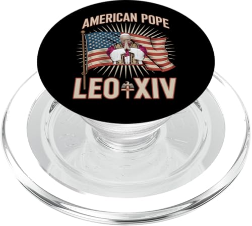 Papst Leo XIV. Amerikanischer Papst Christlich Katholisch PopSockets PopGrip für MagSafe Papst Leo XIV. Amerikanischer Papst Christlich Katholisch PopSockets PopGrip für MagSafe von Cardinal Robert Prevost Pope Leo XIV Tees & Gifts