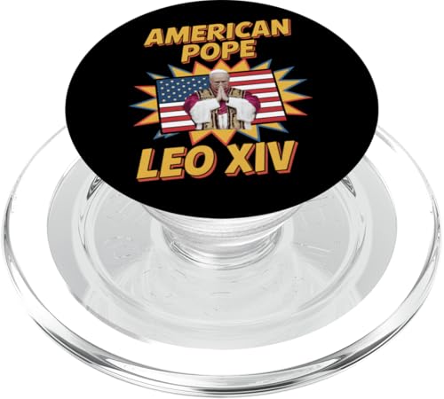Papst Leo XIV. Amerikanischer Papst Christlich Katholisch PopSockets PopGrip für MagSafe Papst Leo XIV. Amerikanischer Papst Christlich Katholisch PopSockets PopGrip für MagSafe von Cardinal Robert Prevost Pope Leo XIV Tees & Gifts