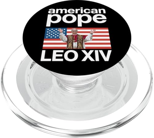 Papst Leo XIV. Amerikanischer Papst Christlich Katholisch PopSockets PopGrip für MagSafe Papst Leo XIV. Amerikanischer Papst Christlich Katholisch PopSockets PopGrip für MagSafe von Cardinal Robert Prevost Pope Leo XIV Tees & Gifts