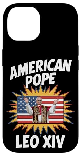 Papst Leo XIV. Amerikanischer Papst Katholisch Christlich Hülle für iPhone 14 von Cardinal Robert Prevost Pope Leo XIV Tees & Gifts