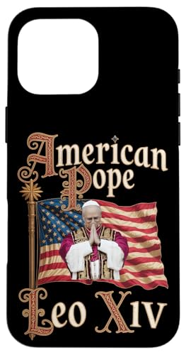 Papst Leo XIV. Amerikanischer Papst Katholisch Christlich Hülle für iPhone 16 Pro Max Papst Leo XIV. Amerikanischer Papst Katholisch Christlich Hülle für iPhone 16 Pro Max von Cardinal Robert Prevost Pope Leo XIV Tees & Gifts