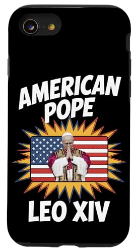 Papst Leo XIV. Amerikanischer Papst Katholisch Christlich Hülle für iPhone SE (2020) / 7 / 8 von Cardinal Robert Prevost Pope Leo XIV Tees & Gifts