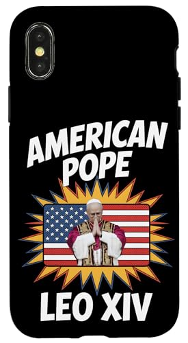 Papst Leo XIV. Amerikanischer Papst Katholisch Christlich Hülle für iPhone X/XS von Cardinal Robert Prevost Pope Leo XIV Tees & Gifts