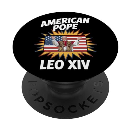 Papst Leo XIV. Amerikanischer Papst Katholisch Christlich PopSockets Klebender PopGrip Papst Leo XIV. Amerikanischer Papst Katholisch Christlich PopSockets Klebender PopGrip von Cardinal Robert Prevost Pope Leo XIV Tees & Gifts
