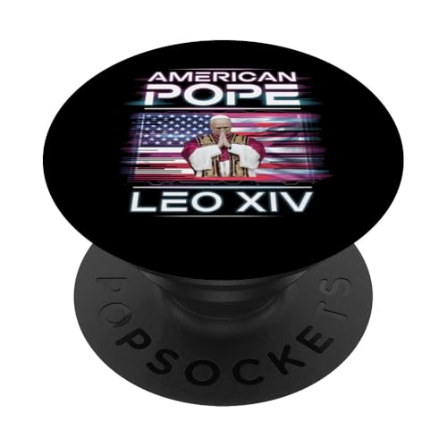 Papst Leo XIV. Amerikanischer Papst Katholisch Christlich PopSockets Klebender PopGrip Papst Leo XIV. Amerikanischer Papst Katholisch Christlich PopSockets Klebender PopGrip von Cardinal Robert Prevost Pope Leo XIV Tees & Gifts