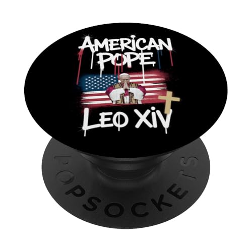 Papst Leo XIV. Amerikanischer Papst Katholisch Christlich PopSockets Klebender PopGrip Papst Leo XIV. Amerikanischer Papst Katholisch Christlich PopSockets Klebender PopGrip von Cardinal Robert Prevost Pope Leo XIV Tees & Gifts