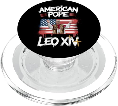 Papst Leo XIV. Amerikanischer Papst Katholisch Christlich PopSockets PopGrip für MagSafe Papst Leo XIV. Amerikanischer Papst Katholisch Christlich PopSockets PopGrip für MagSafe von Cardinal Robert Prevost Pope Leo XIV Tees & Gifts