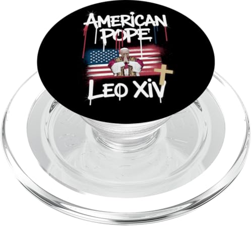 Papst Leo XIV. Amerikanischer Papst Katholisch Christlich PopSockets PopGrip für MagSafe Papst Leo XIV. Amerikanischer Papst Katholisch Christlich PopSockets PopGrip für MagSafe von Cardinal Robert Prevost Pope Leo XIV Tees & Gifts