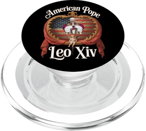 Papst Leo XIV. Amerikanischer Papst Katholisch Christlich PopSockets PopGrip für MagSafe Papst Leo XIV. Amerikanischer Papst Katholisch Christlich PopSockets PopGrip für MagSafe von Cardinal Robert Prevost Pope Leo XIV Tees & Gifts