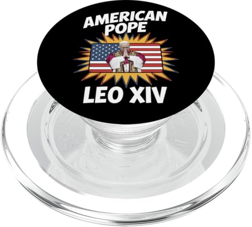 Papst Leo XIV. Amerikanischer Papst Katholisch Christlich PopSockets PopGrip für MagSafe Papst Leo XIV. Amerikanischer Papst Katholisch Christlich PopSockets PopGrip für MagSafe von Cardinal Robert Prevost Pope Leo XIV Tees & Gifts
