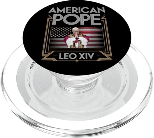 Papst Leo XIV. Amerikanischer Papst Katholisch Christlich PopSockets PopGrip für MagSafe Papst Leo XIV. Amerikanischer Papst Katholisch Christlich PopSockets PopGrip für MagSafe von Cardinal Robert Prevost Pope Leo XIV Tees & Gifts