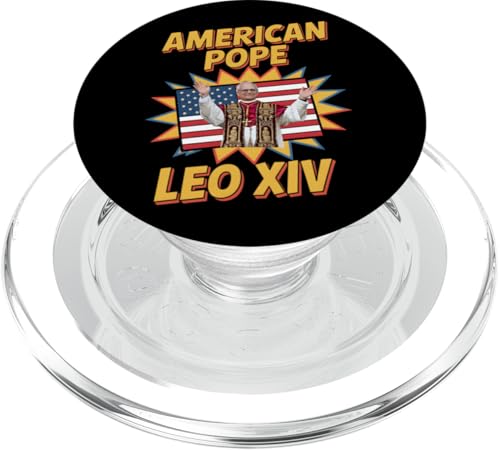 Papst Leo XIV. Amerikanischer Papst Katholisch Christlich PopSockets PopGrip für MagSafe Papst Leo XIV. Amerikanischer Papst Katholisch Christlich PopSockets PopGrip für MagSafe von Cardinal Robert Prevost Pope Leo XIV Tees & Gifts