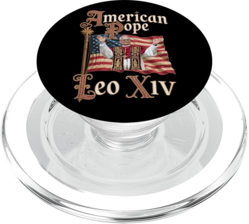 Papst Leo XIV. Amerikanischer Papst Katholisch Christlich PopSockets PopGrip für MagSafe Papst Leo XIV. Amerikanischer Papst Katholisch Christlich PopSockets PopGrip für MagSafe von Cardinal Robert Prevost Pope Leo XIV Tees & Gifts