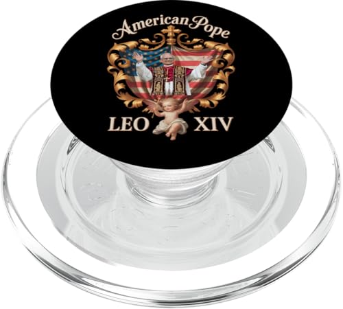 Papst Leo XIV. Amerikanischer Papst Katholisch Christlich PopSockets PopGrip für MagSafe Papst Leo XIV. Amerikanischer Papst Katholisch Christlich PopSockets PopGrip für MagSafe von Cardinal Robert Prevost Pope Leo XIV Tees & Gifts