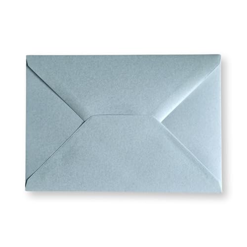 Cards & Crafts Luxus Metallic C6 Briefumschläge - 16,2x11,4 cm - 110 Gramm - 162x114mm (Mint, 100) von Cards & Crafts
