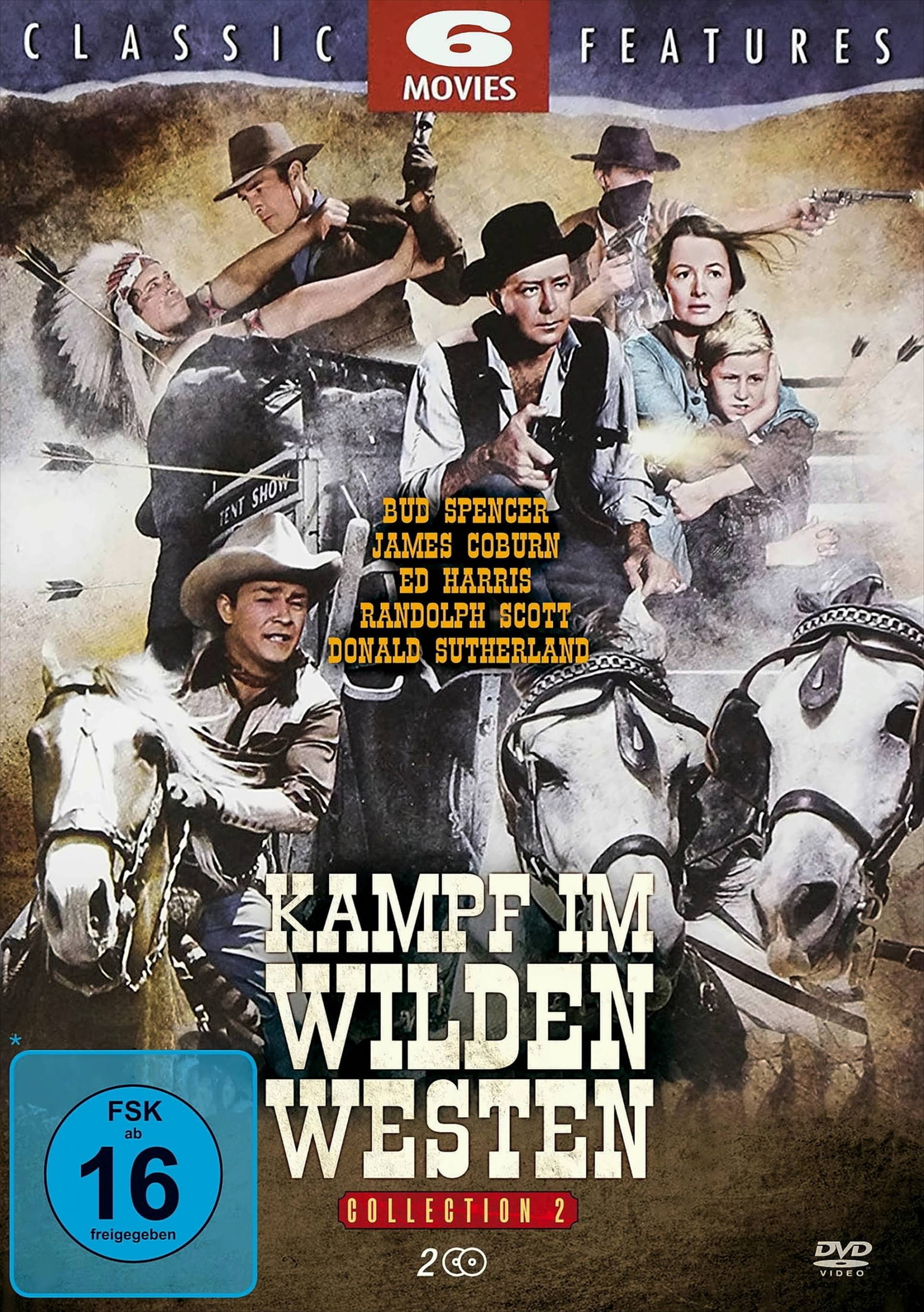 Kampf im wilden Westen 2 - inklusive DIE FÜNF GEFÜRCHTETEN, FERNER DONNER, u.a. [2 DVDs] von Cargo