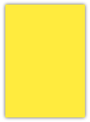 100 Blatt farbiges Premium Briefpapier Caribic Format DIN A4 (210 x 297) Farbe Briefbogen Schwefelgelb, Karibik Papier von Caribic