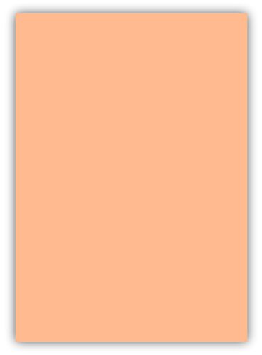 25 Blatt farbiges Premium Briefpapier Caribic Format DIN A4 (210 x 297 mm) Farbe Briefbogen Apricot Aprikose Hellorange, Karibik Papier (CAR-743) von Caribic