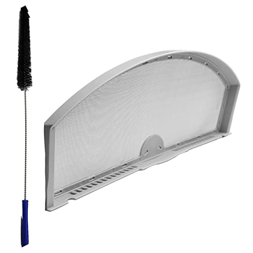 Carkio WE03X23881 Dryer Lint Filter Screen Replacement with Dryer Vent Cleaner Brush Compatible with G-E Dryer GTD45EASJ2WS GTD84GCSN0WS Replaces AP6031713 PS11763056 EAP11763056 Carkio WE03X23881 Dryer Lint Filter Screen Replacement with Dryer Vent Cleaner Brush Compatible with G-E Dryer GTD45EASJ2WS GTD84GCSN0WS Replaces AP6031713 PS11763056 EAP11763056 von Carkio