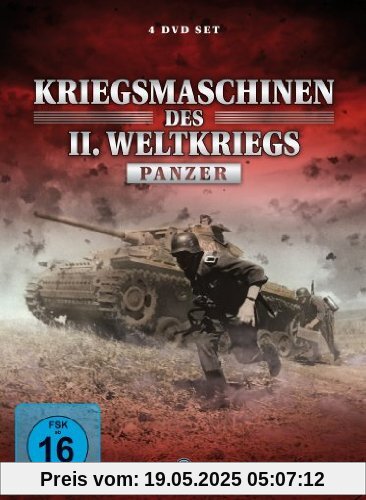 Kriegsmaschinen des II. Weltkriegs - Panzer [4 DVDs] von Carl Fischer