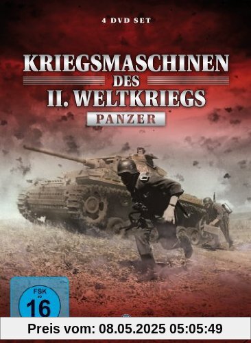 Kriegsmaschinen des II. Weltkriegs - Panzer [4 DVDs] von Carl Fischer