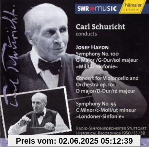 Symphonie Nr. 95+100/Cellokonze Symphonie Nr. 95+100/Cellokonze von Carl Schuricht