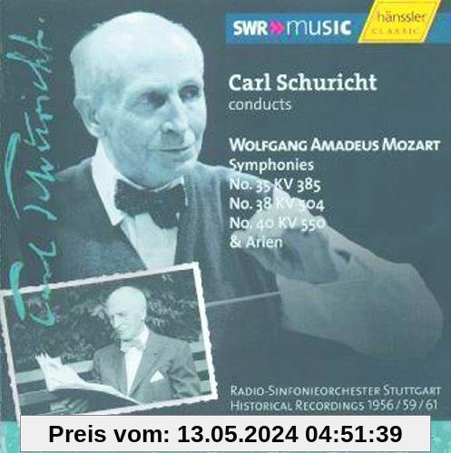 Symphonien Nr. 35, 38+40 von Carl Schuricht