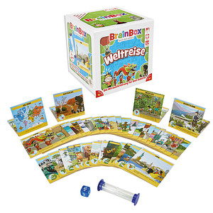 Carletto BrainBox Weltreise Geschicklichkeitsspiel Carletto BrainBox Weltreise Geschicklichkeitsspiel von Carletto