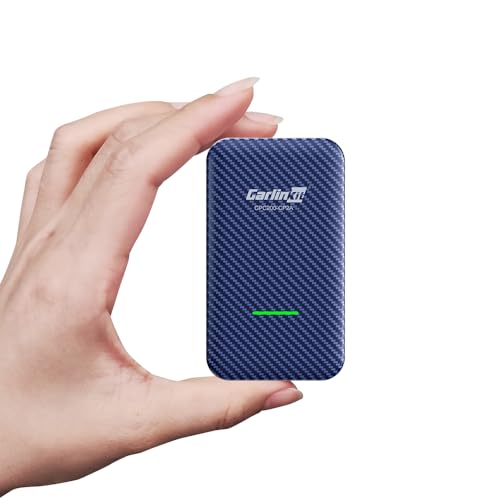 Carlinkit 4.0 Wireless Adapter, Wireless CarPlay & Android Auto Adapter Nur für Fahrzeuge mit werkseitig verkabeltem Apple CarPlay, direkt einsteckbarem USB-Dongle, Realize Wired to Wireless von Carlinkit