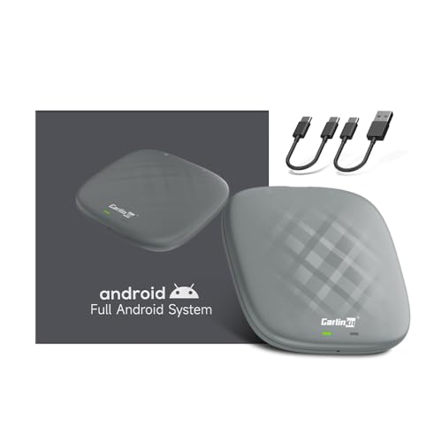 Carlinkit Android 13.0 CarPlay Ai-Box 4 + 64 GB, für Autos mit CarPlay-Funktion, integriertem GPS, Qualcomm 8 Core, kabelloses CarPlay und kabelloses Android-Auto, Google Play Apps Download, Youtube, Carlinkit Android 13.0 CarPlay Ai-Box 4 + 64 GB, für Autos mit CarPlay-Funktion, integriertem GPS, Qualcomm 8 Core, kabelloses CarPlay und kabelloses Android-Auto, Google Play Apps Download, Youtube, von Carlinkit