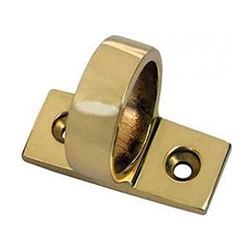 Carlisle Brass AA42R Ring Sash Lift, horizontale Befestigung, poliertes Messing, 33 mm x 43 mm Carlisle Brass AA42R Ring Sash Lift, horizontale Befestigung, poliertes Messing, 33 mm x 43 mm von Carlisle Brass