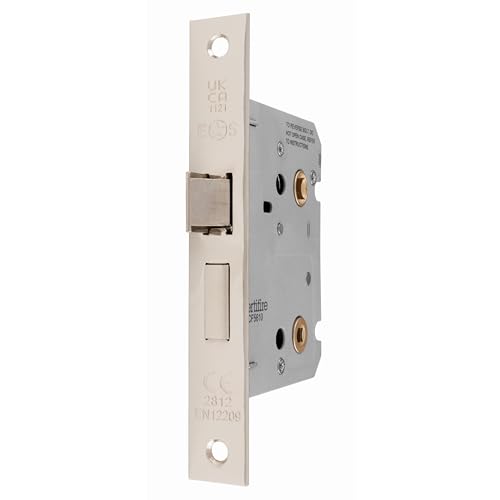 Carlisle Brass BAE5030NP Badezimmerschloss, vernickelt, Euro-Spec Ease-T, 76 mm Breite von Carlisle Brass