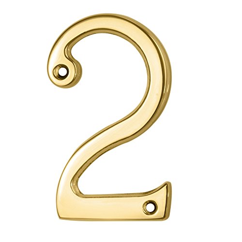 Carlisle Brass N2 Ziffernblatt, Nummer 2, poliertes Messing, 76 mm Carlisle Brass N2 Ziffernblatt, Nummer 2, poliertes Messing, 76 mm von Carlisle Brass