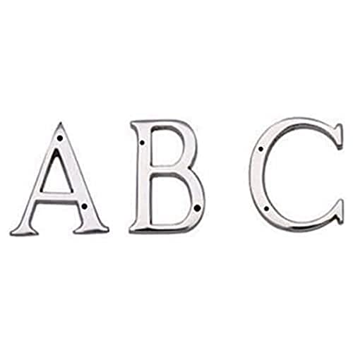 Carlisle Brass NACP Letter Face Fix, Buchstabe A, poliertes Chrom, 53 mm Carlisle Brass NACP Letter Face Fix, Buchstabe A, poliertes Chrom, 53 mm von Carlisle Brass