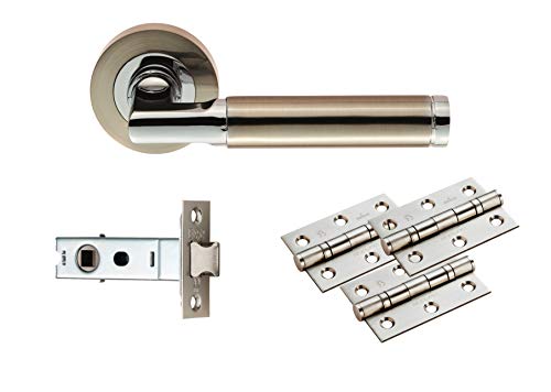 Carlisle Brass UDP006SNCP/INTB Belas-Verriegelungsset, ultimatives Tür-Set, Nickel, satiniert/poliertes Chrom Carlisle Brass UDP006SNCP/INTB Belas-Verriegelungsset, ultimatives Tür-Set, Nickel, satiniert/poliertes Chrom von Carlisle Brass