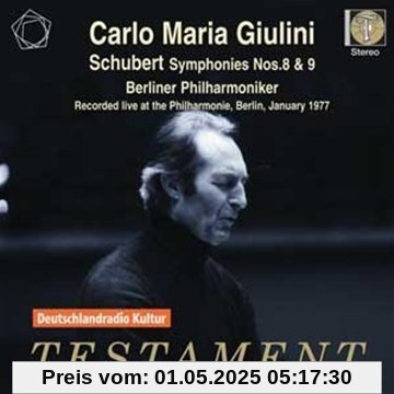 Schubert: Sinfonie Nr.8 h-Moll D.759/Sinfonie Nr.9 C-Dur D.944 Schubert: Sinfonie Nr.8 h-Moll D.759/Sinfonie Nr.9 C-Dur D.944 von Carlo Maria Giulini