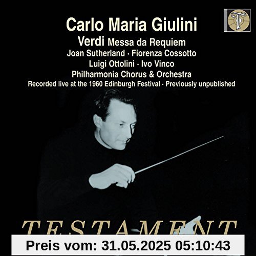 Verdi: Messa Da Requiem 1960 von Carlo Maria Giulini