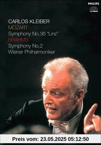 Carlos Kleiber - Mozart: Symphonie Nr. 36, Brahms Symphonie Nr. 2 von Carlos Kleiber